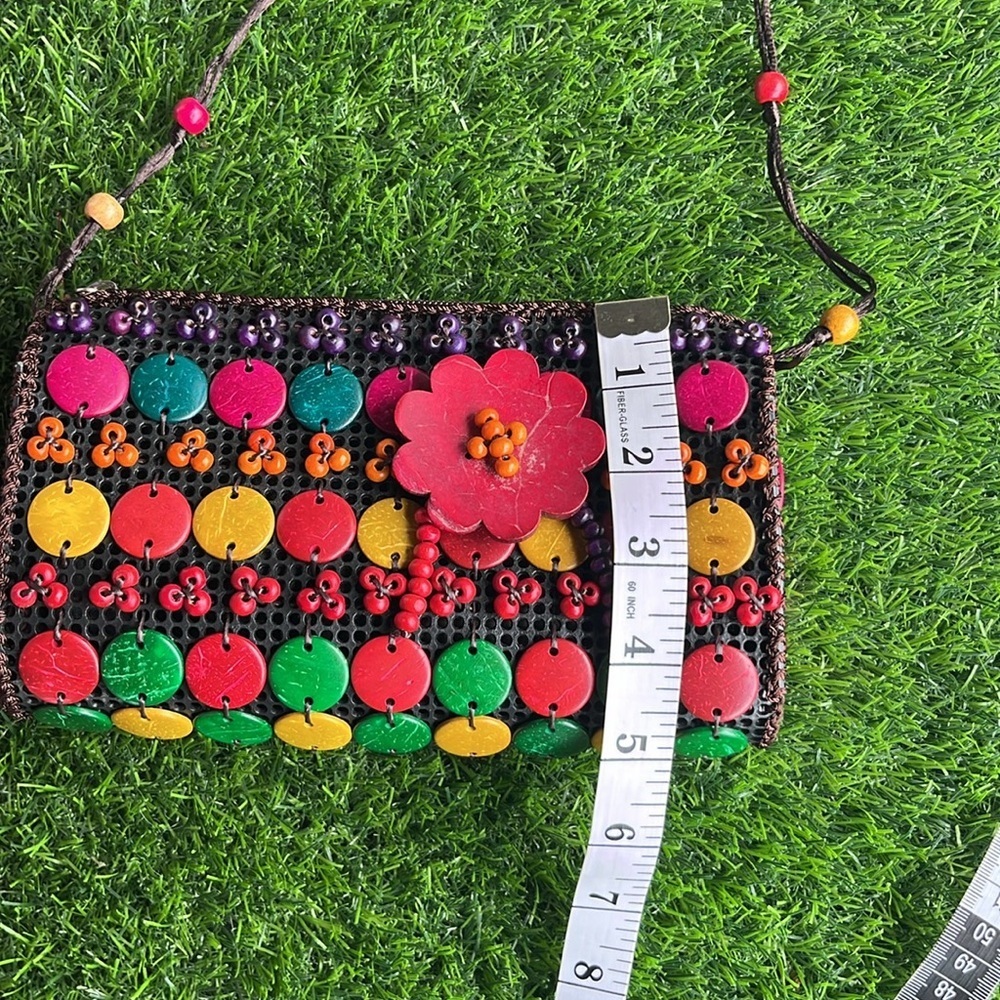 Handmade Beaded Purse - Picture 4 of 9